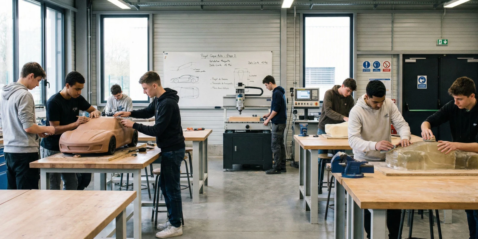 Maquettes et Projets d'Atelier en Bac Pro TM : Progresser Rapidement en Pratique
