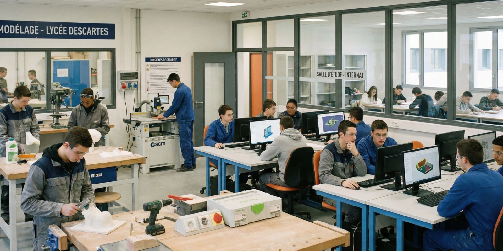 Rester Motivé en Bac Pro Technicien Modeleur : Astuces pour Réussir en Atelier et Lycée